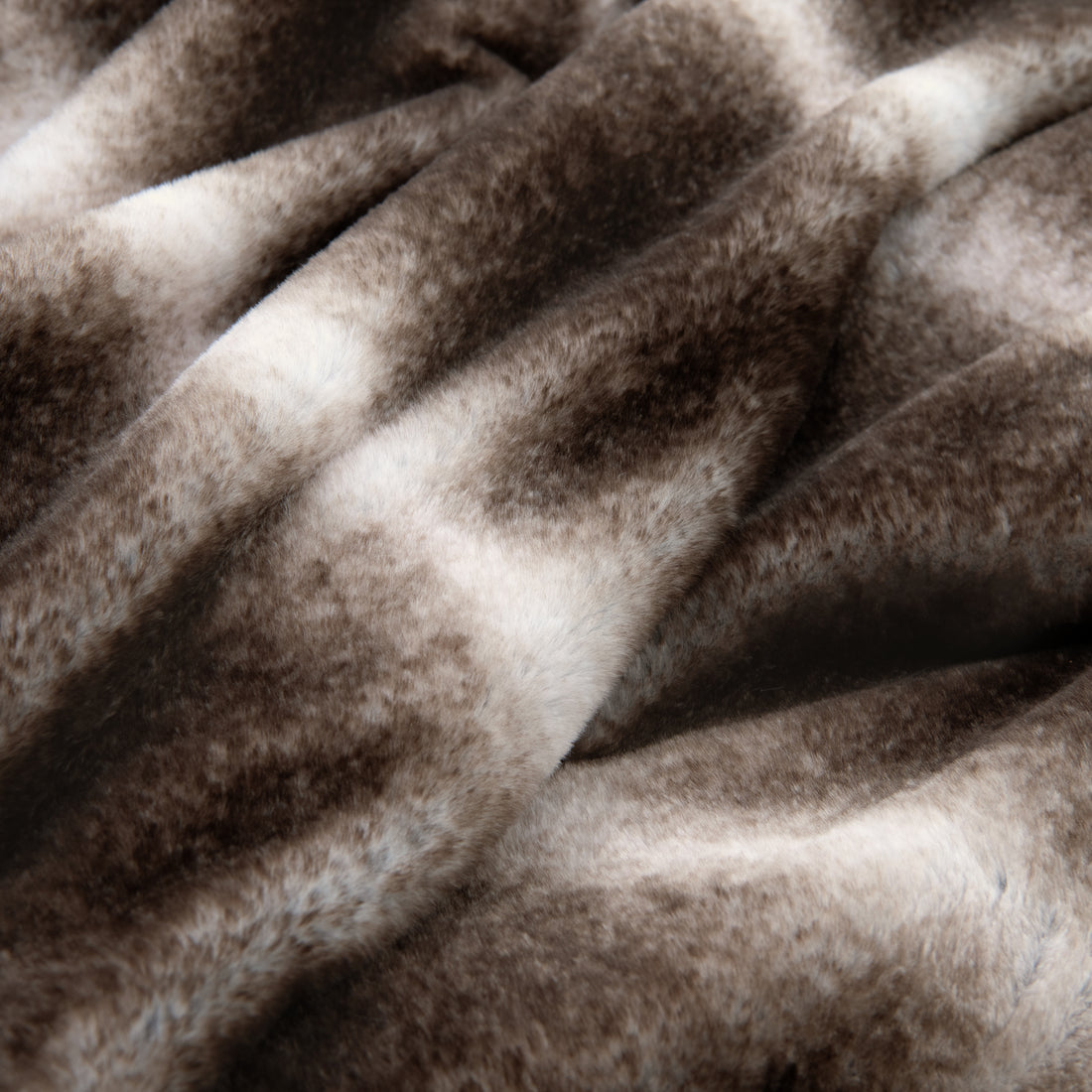 Bronze Moon Faux Fur Throw Blanket, Soft, Furry Texture, Oversized Throw, 50”x70”, with Premium Gift Box