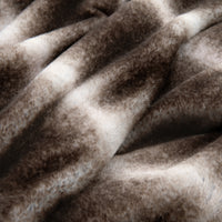 Bronze Moon Faux Fur Throw Blanket, Soft, Furry Texture, Oversized Throw, 50”x70”, with Premium Gift Box