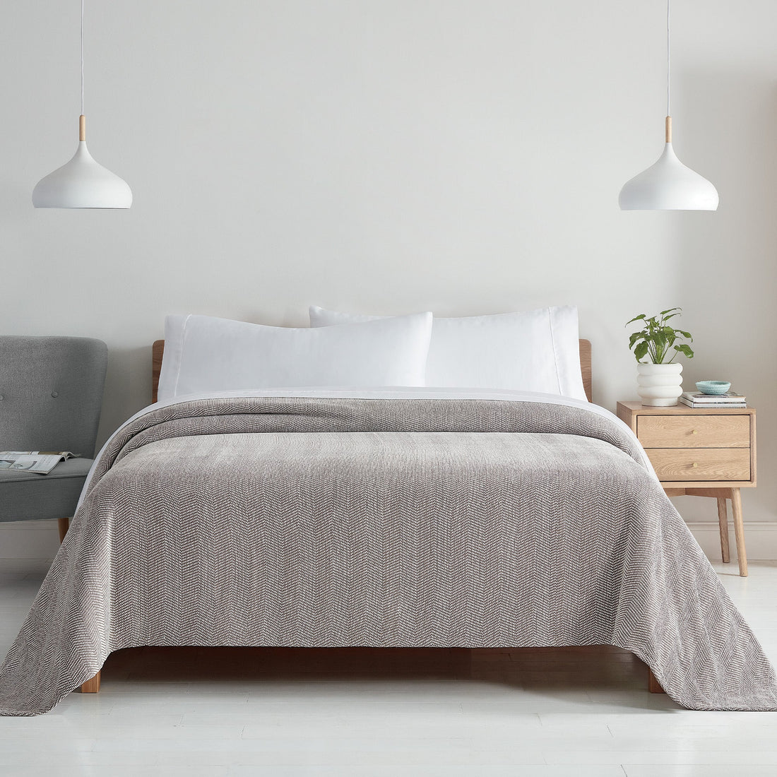 Ornate Cotton Chenille Blankets & Throws