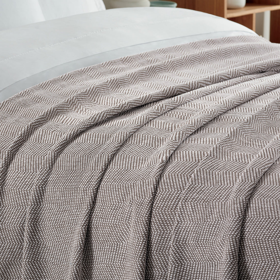 Ornate Cotton Chenille Blankets & Throws