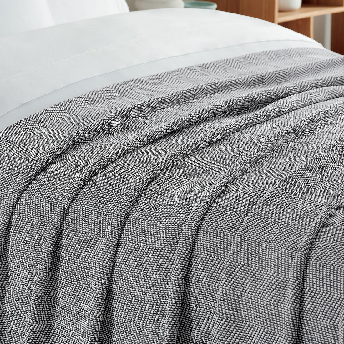Ornate Cotton Chenille Blankets & Throws