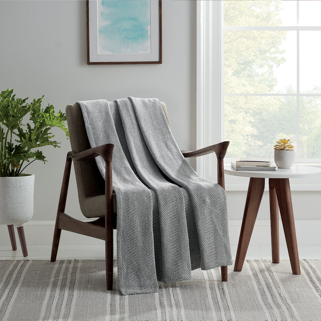 Ornate Cotton Chenille Blankets & Throws