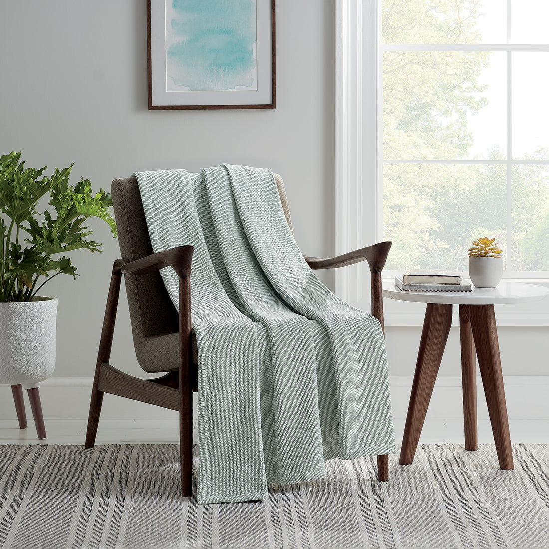 Ornate Cotton Chenille Blankets & Throws