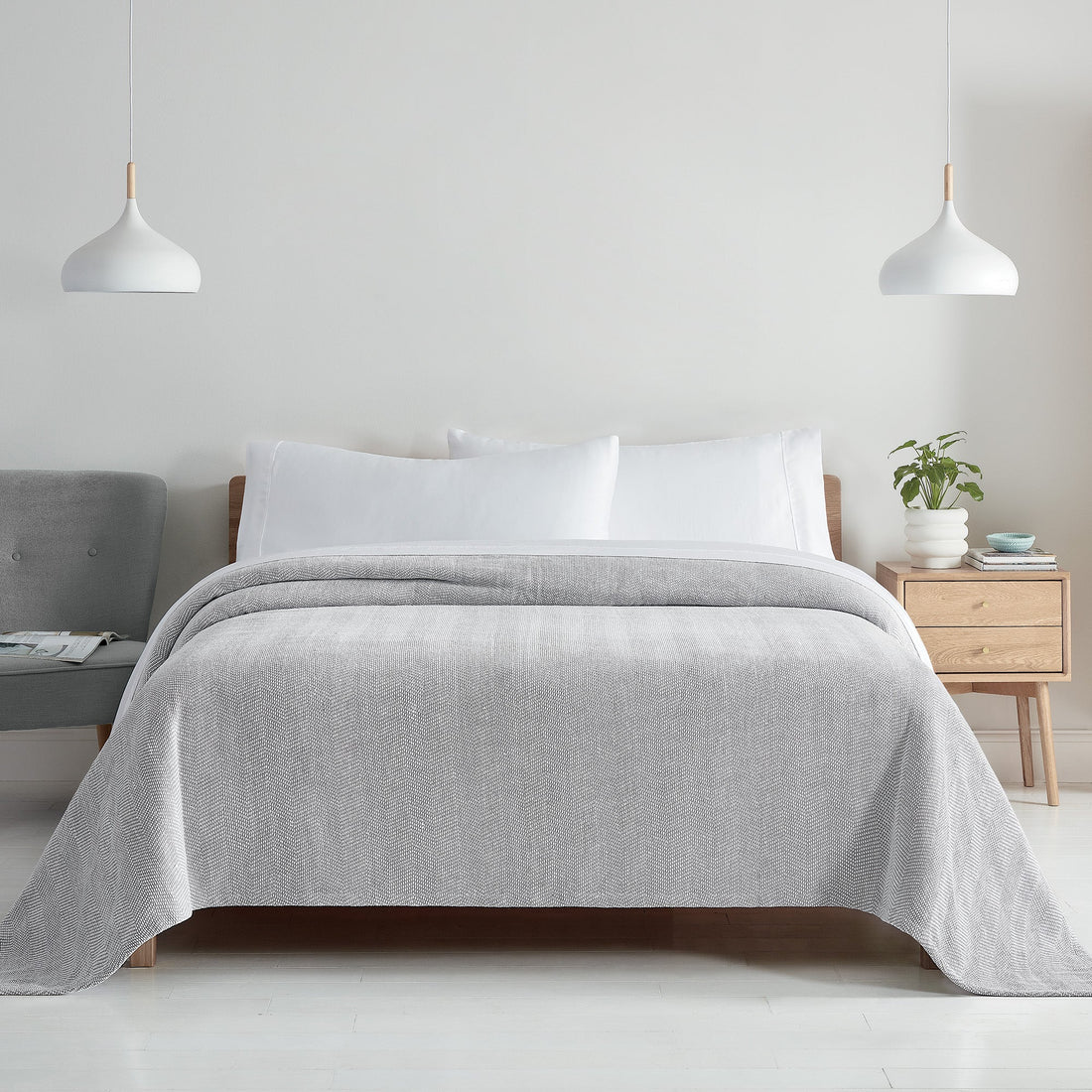 Ornate Cotton Chenille Blankets & Throws