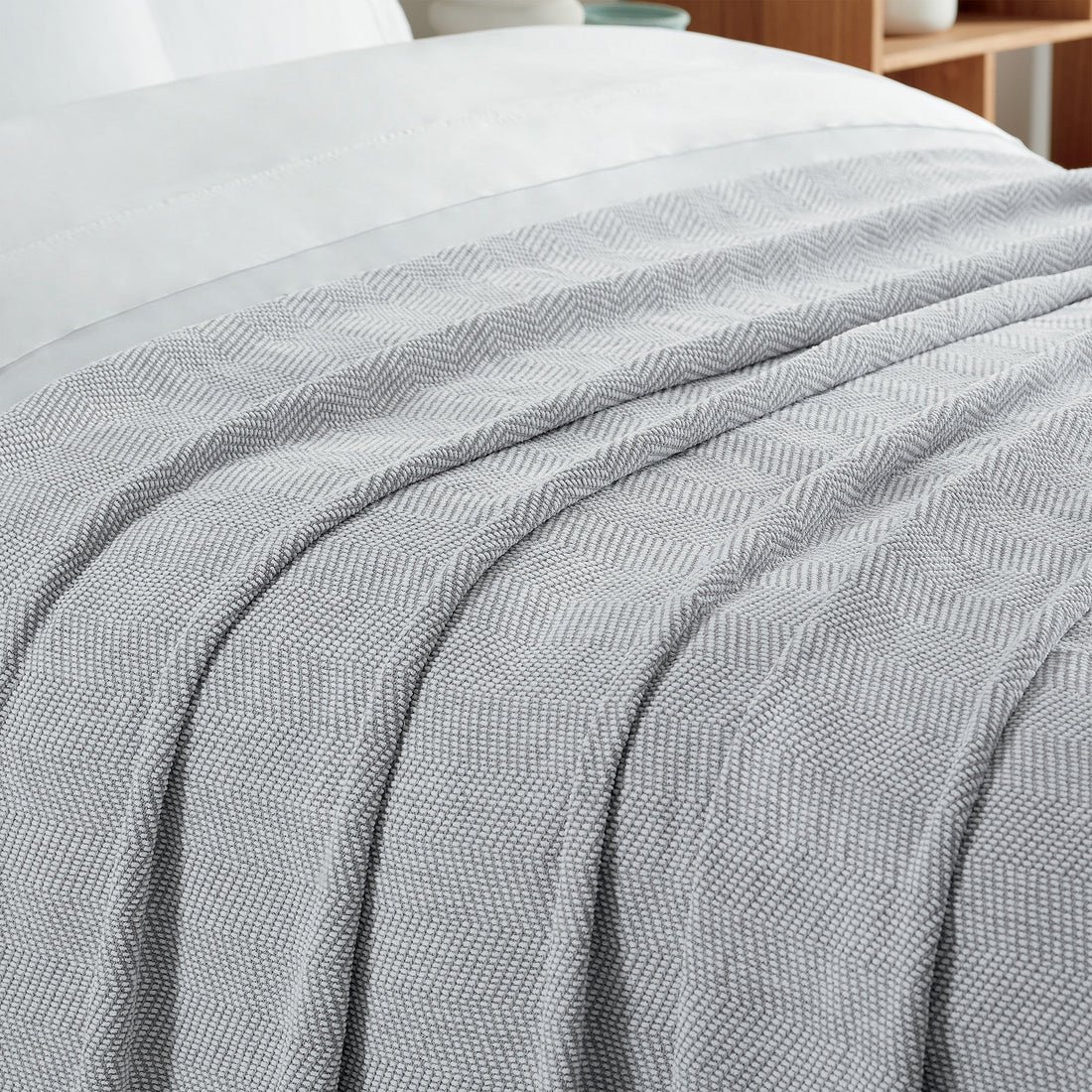 Ornate Cotton Chenille Blankets & Throws