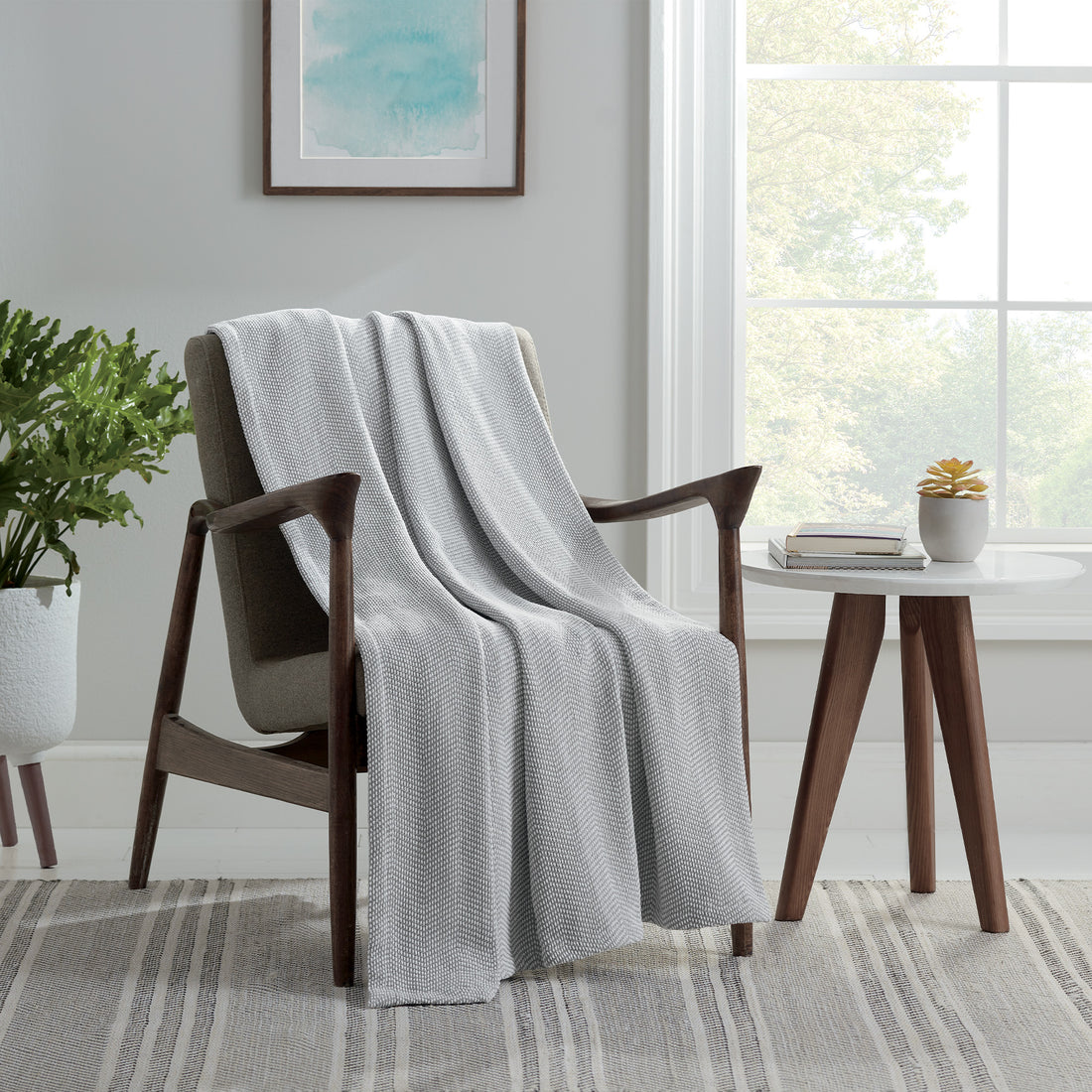 Ornate Cotton Chenille Blankets & Throws