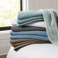 Eucalyptus and Cotton Blankets and Throws