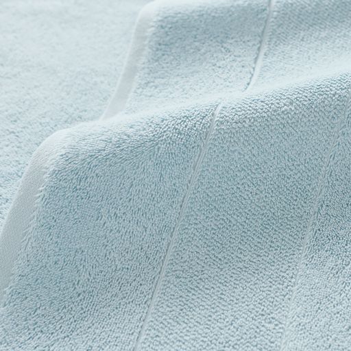 Aegean Chic Terry Border Solid Bath Towels