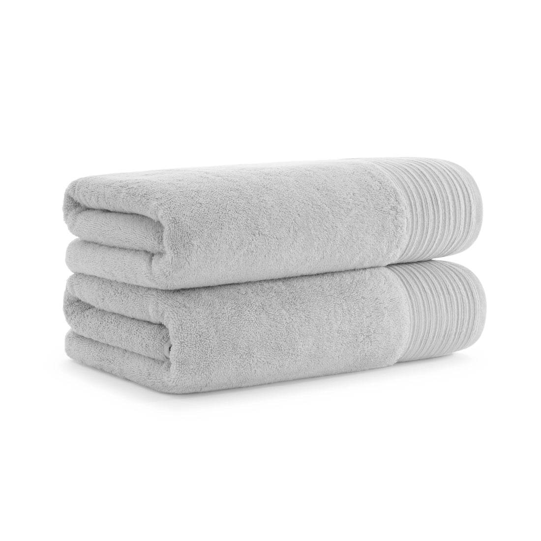 Anatolia Linen Border Bath Towels