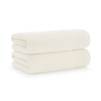 Anatolia Linen Border Bath Towels