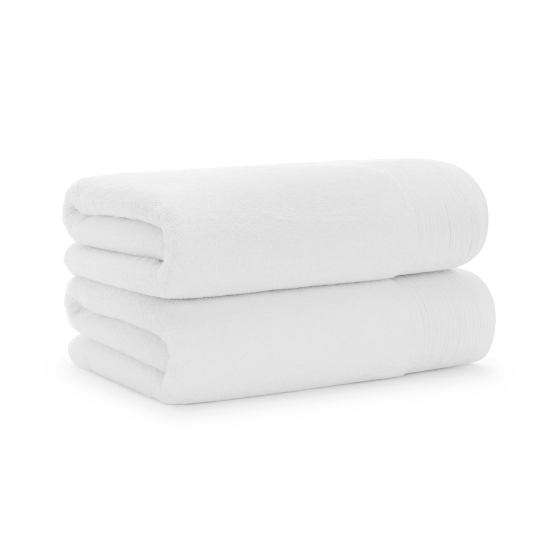 Anatolia Linen Border Bath Towels