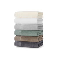 Anatolia Linen Border Bath Towels