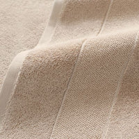 Aegean Chic Terry Border Solid Bath Towels