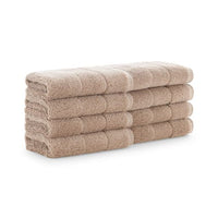 Aegean Chic Terry Border Solid Bath Towels
