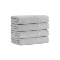 Anatolia Linen Border Bath Towels