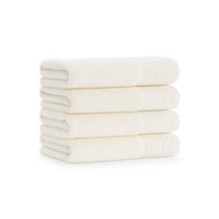 Anatolia Linen Border Bath Towels