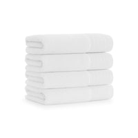 Anatolia Linen Border Bath Towels