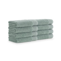 Anatolia Linen Border Bath Towels
