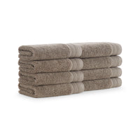 Anatolia Linen Border Bath Towels