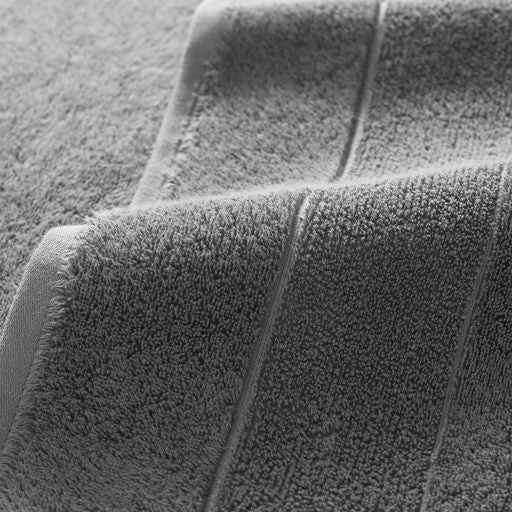Aegean Chic Terry Border Solid Bath Towels