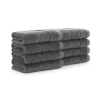 Aegean Chic Terry Border Solid Bath Towels