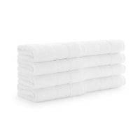 Aegean Chic Terry Border Solid Bath Towels