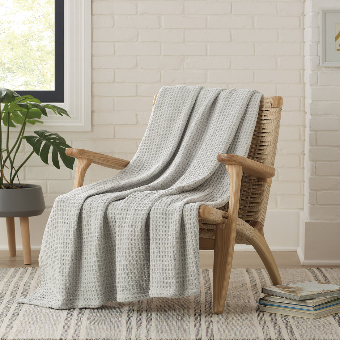 Haryana Waffle Weave Blankets & Throws